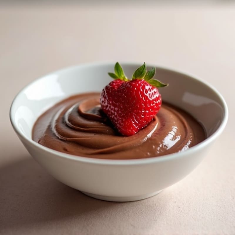 Silky Chocolate Protein Pudding