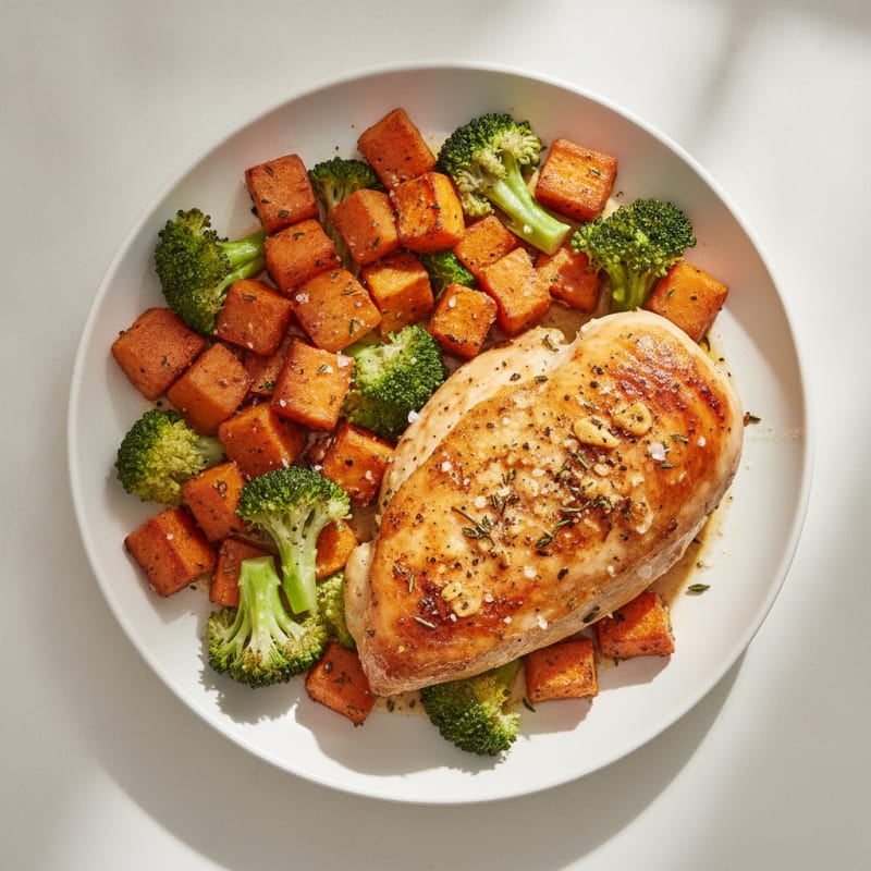 Garlic Herb Roasted Chicken