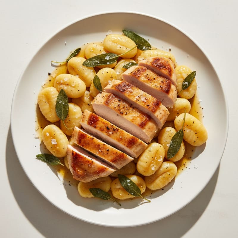 Ricotta Gnocchi with Sage Butter Sauce