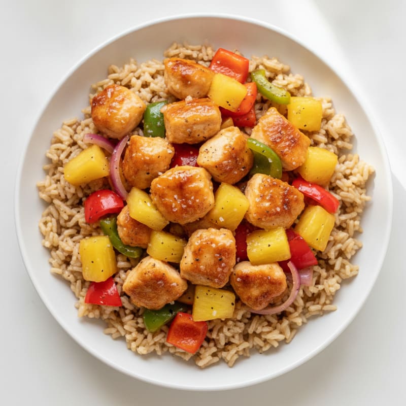 Sweet and Sour Chicken with Pineapple