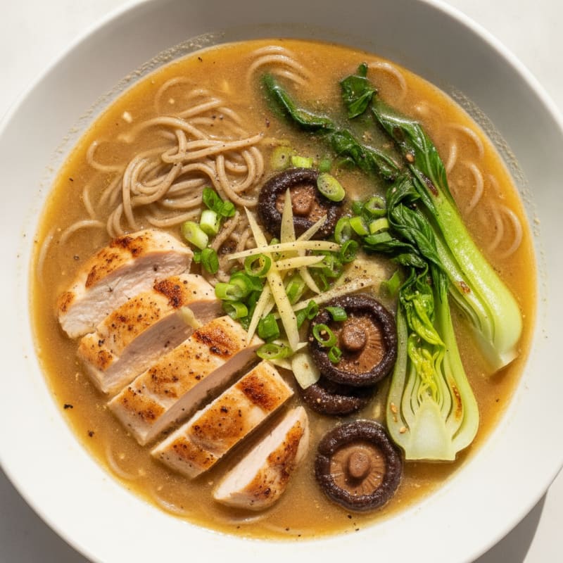 Miso Ramen with Bone Broth