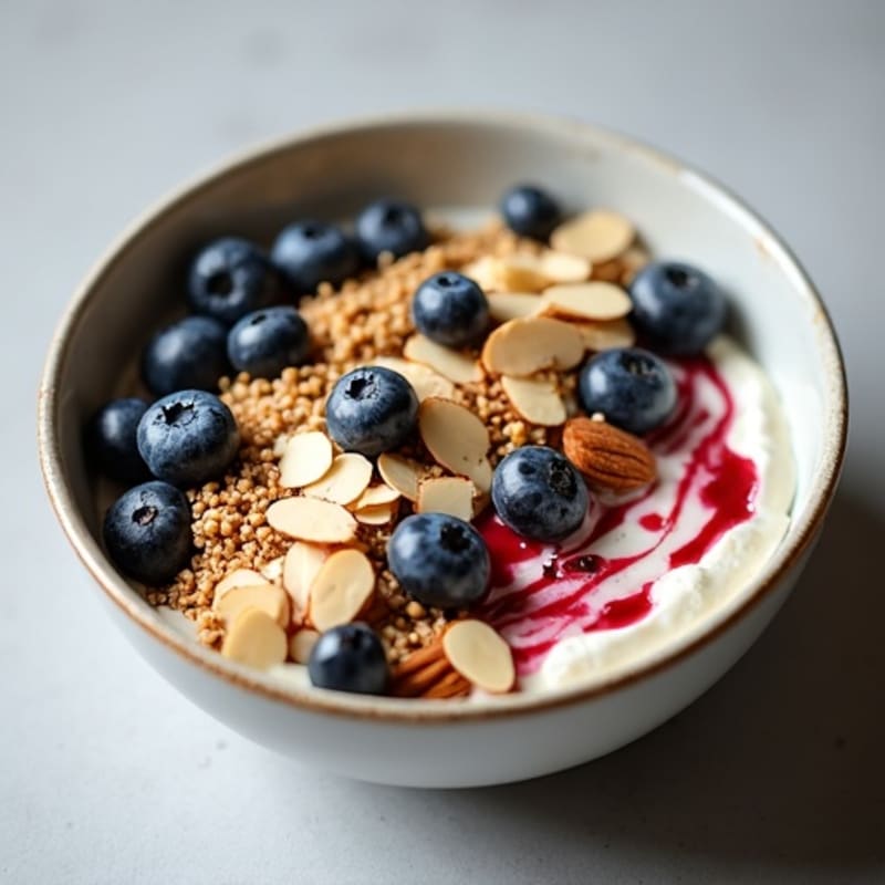 High Protein Cottage Cheese Breakfast Bowl
