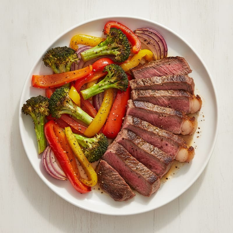 Sheet Pan Beef and Roasted Vegetables