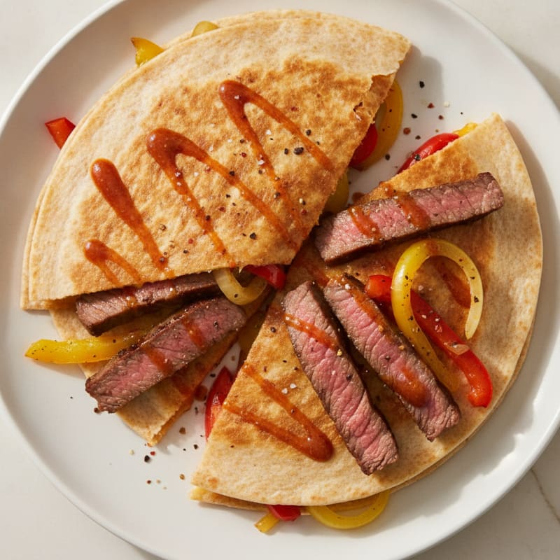 Pan-Seared Steak Quesadillas