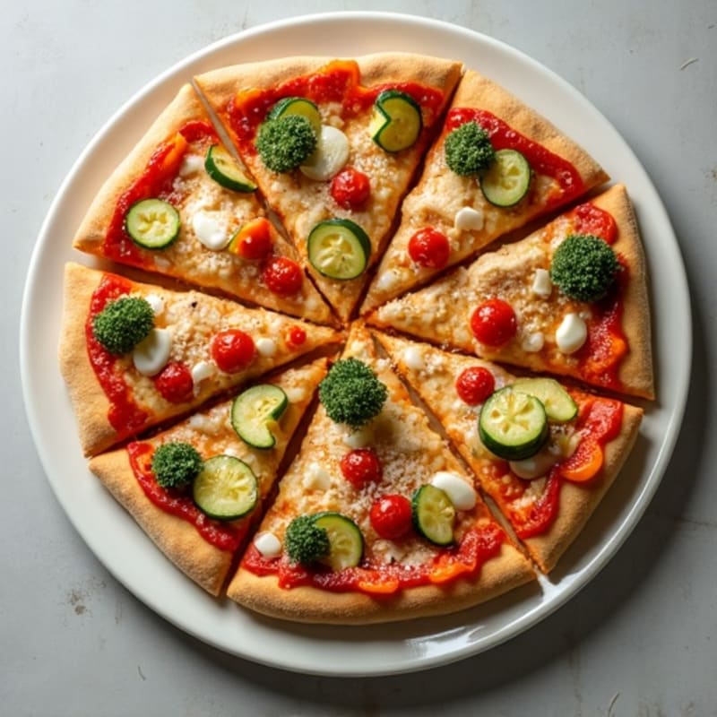 Sheet Pan Lean Chicken & Veggie Pizza