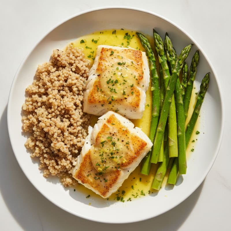 Lemon Herb Baked Cod