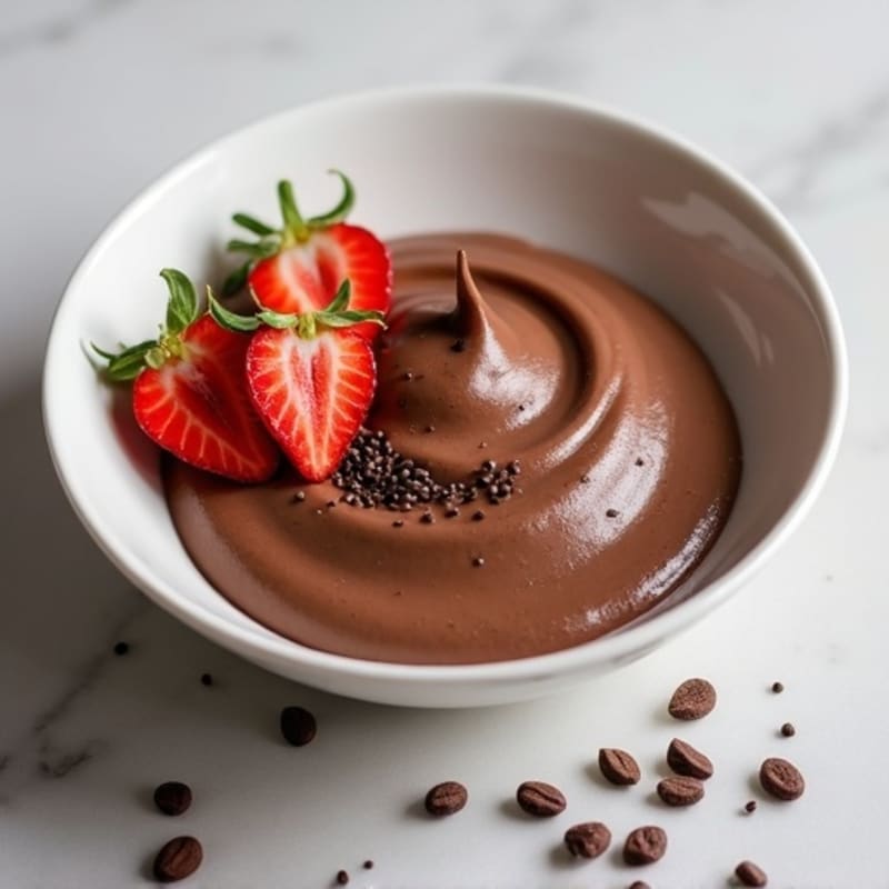 Silky Chocolate Protein Pudding