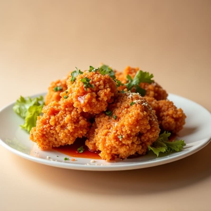 Crispy Bang Bang Chicken with Sweet Chili Sauce