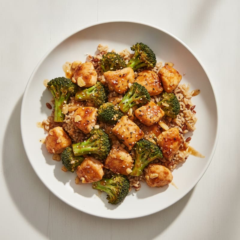 Teriyaki Chicken and Broccoli Stir-Fry