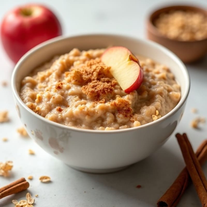 Creamy Apple Cinnamon Oatmeal