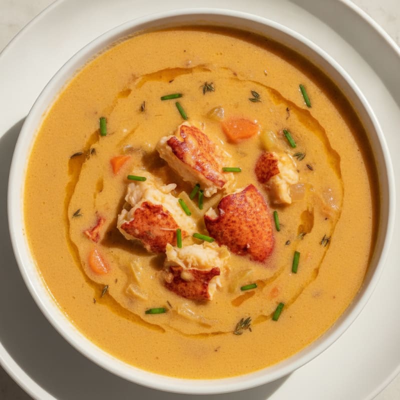 Buttery Lobster Bisque