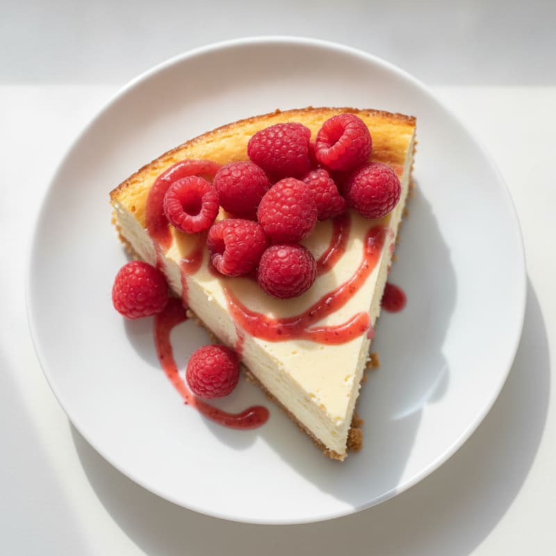 Creamy Greek Yogurt Protein Cheesecake