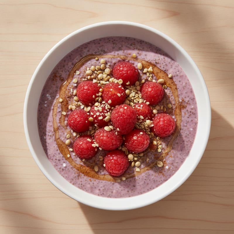 Berry Chia Seed Pudding