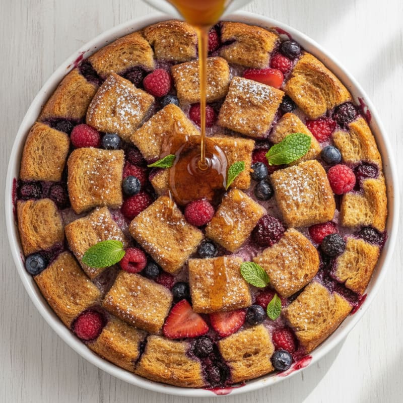 Baked Berry French Toast Casserole