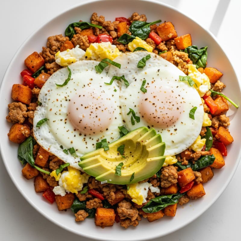 Hearty Grand Slam Breakfast Skillet