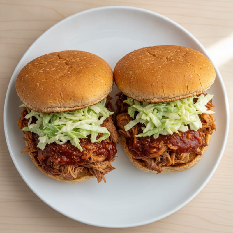Smoky BBQ Pulled Pork Sandwiches