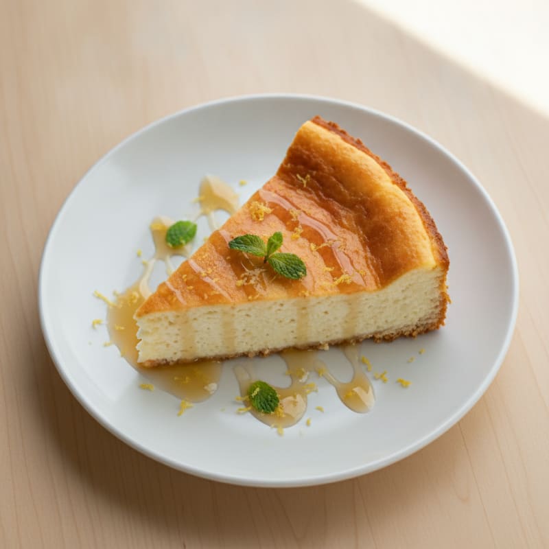 Creamy Cottage Cheese Protein Cheesecake