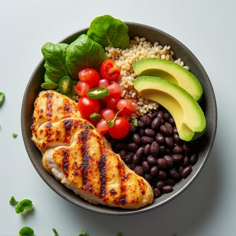 Hearty Black Bean Burrito Bowl