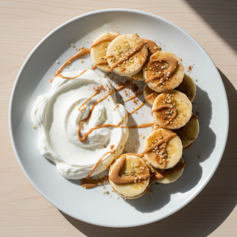 Almond Butter Banana Bites