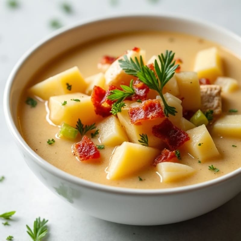Hearty Loaded Potato Soup