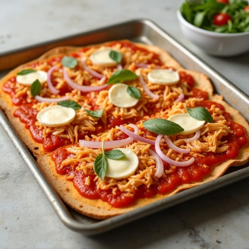 Buffalo Chicken Sheet Pan Pizza