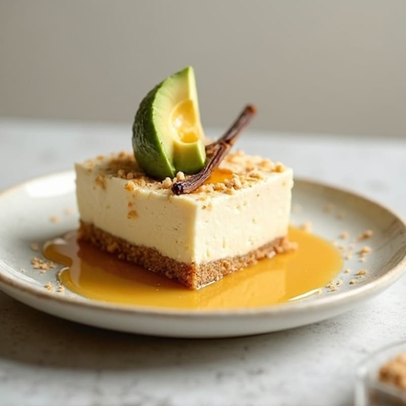 Vanilla Protein Cheesecake with Greek Yogurt
