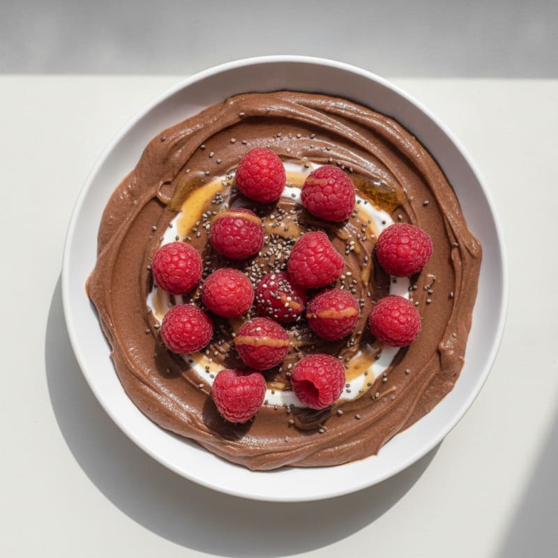 Greek Yogurt Chocolate Protein Pudding