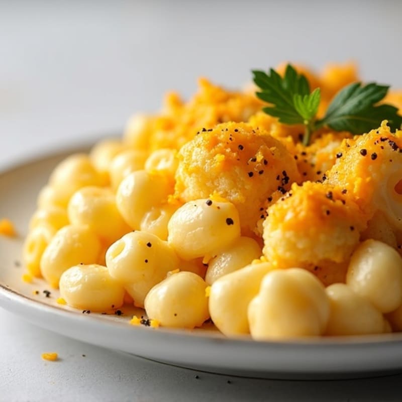 Protein-Packed Creamy Cauliflower Mac and Cheese