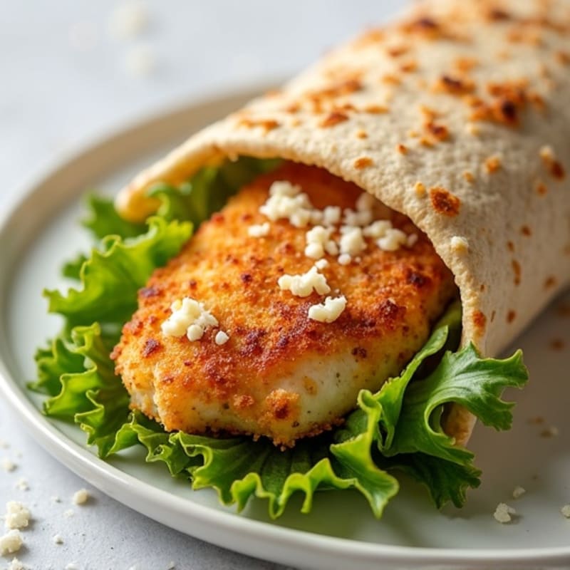 Crispy Chicken Caesar Wrap