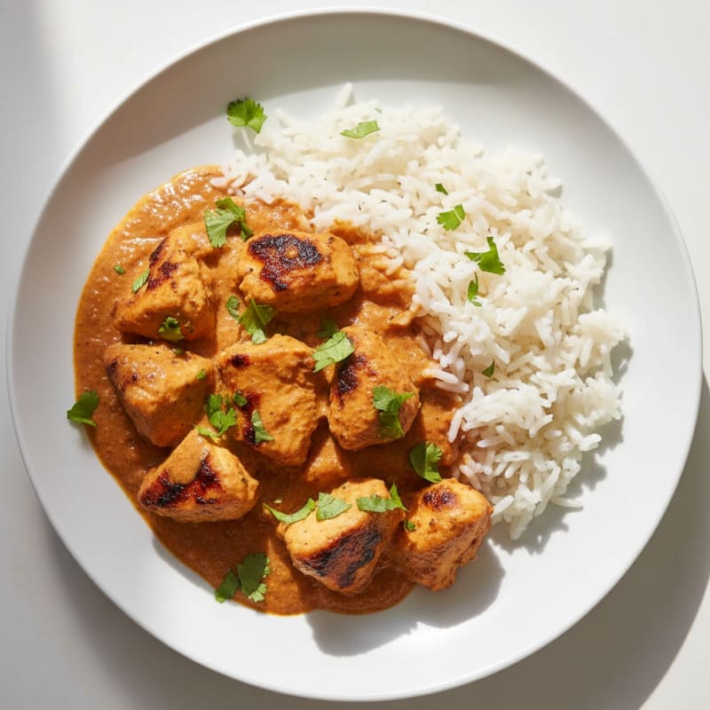 Chicken Tikka Masala with Basmati Rice