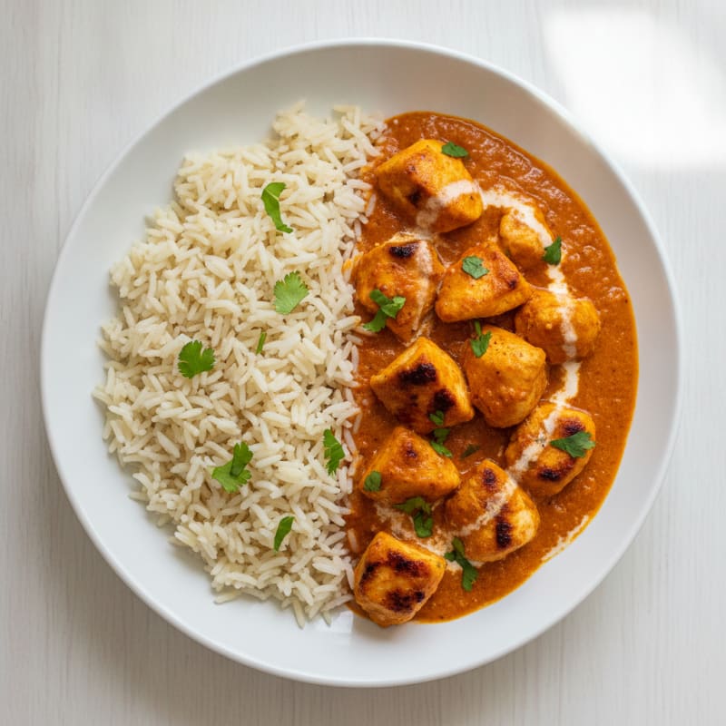 Chicken Tikka Masala with Basmati Rice