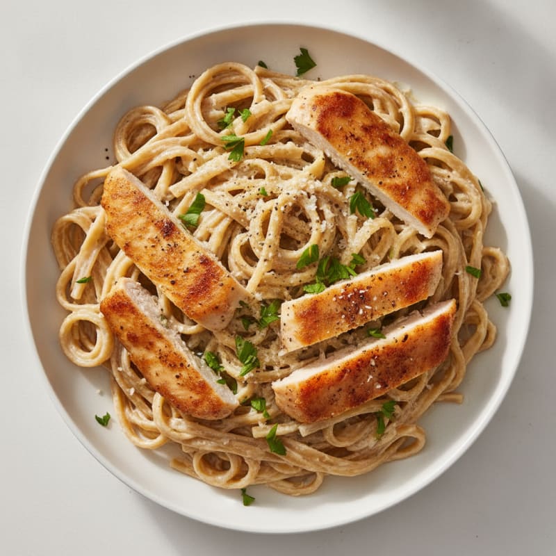 Chicken Alfredo Fettuccine