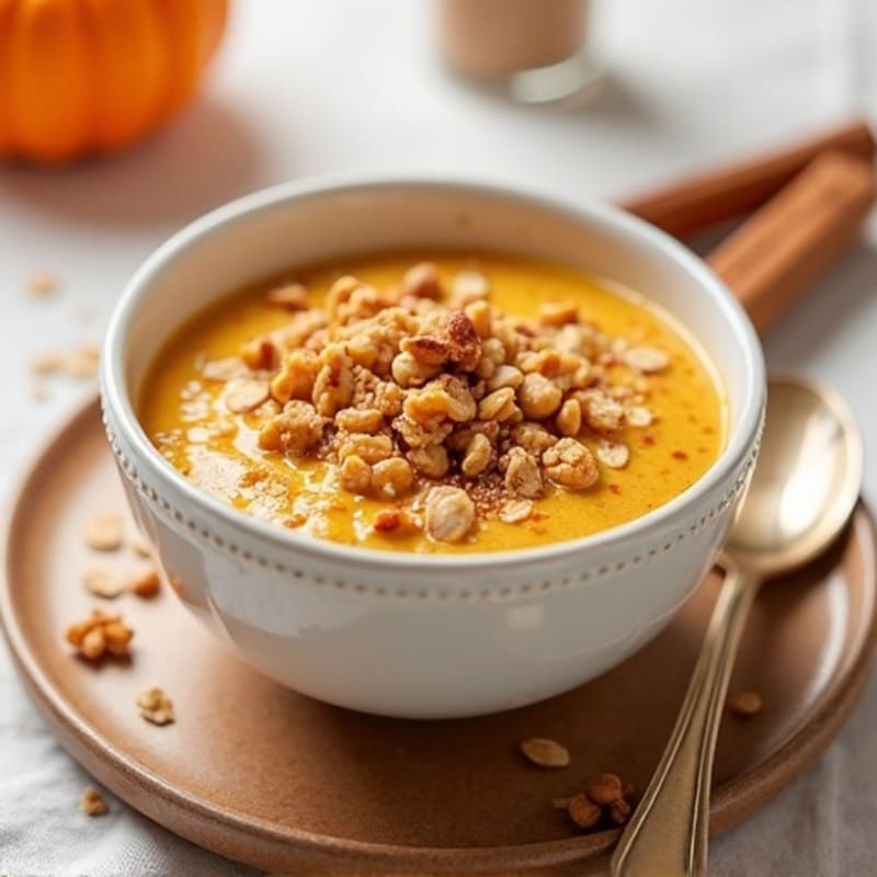 Creamy Pumpkin Spice Protein Oats