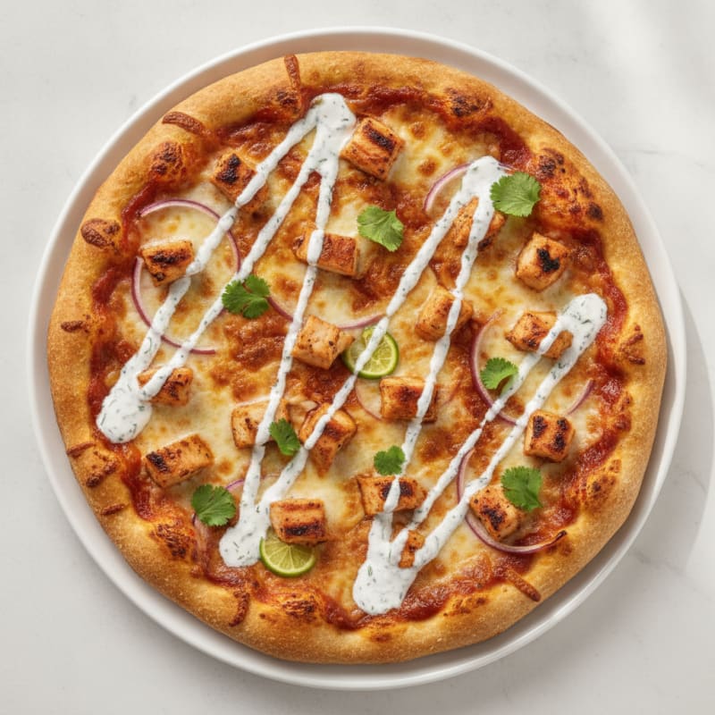 BBQ Ranch Chicken Pizza