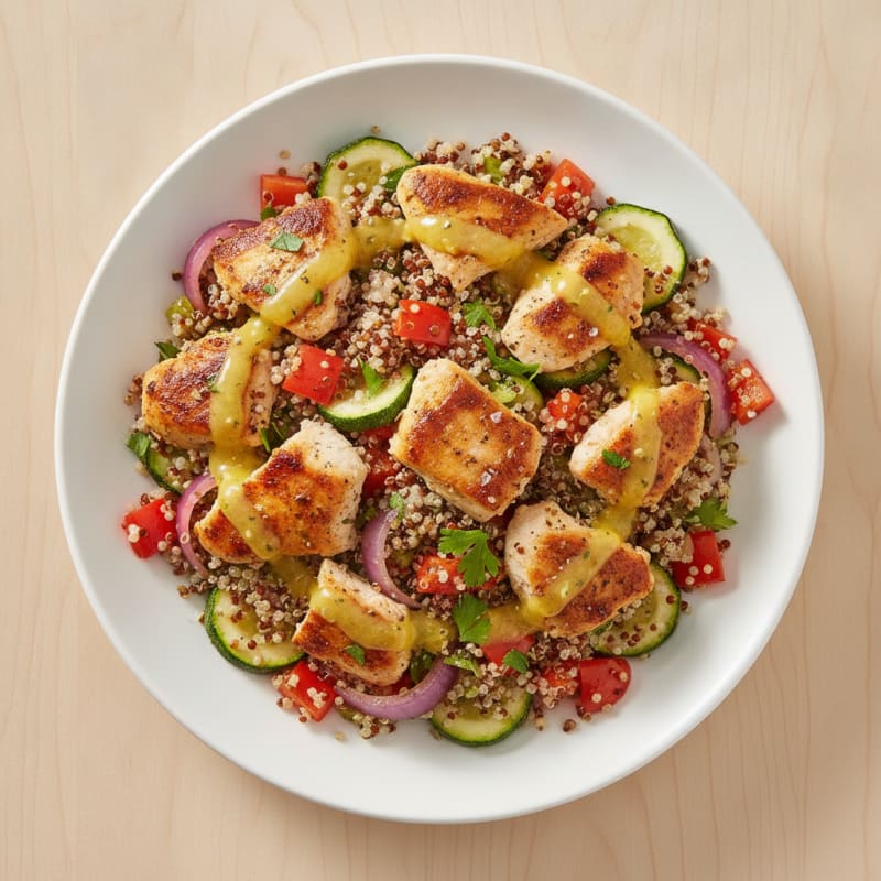 Quinoa Salad with Roasted Vegetables