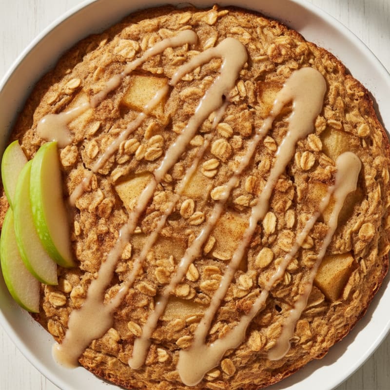 Apple Cinnamon Baked Oats