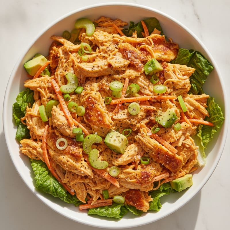 Buffalo Rotisserie Chicken Salad