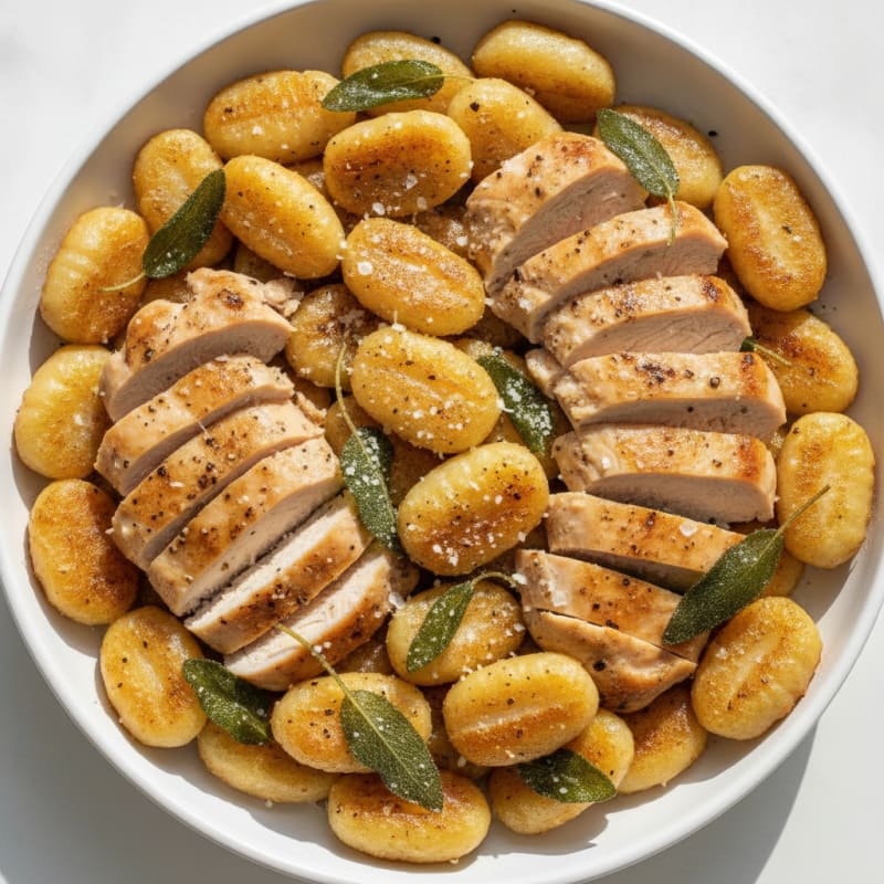 Ricotta Gnocchi with Sage Butter Sauce