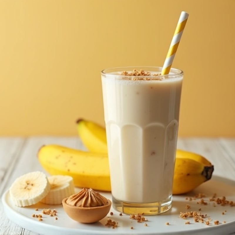 Creamy Banana Protein Smoothie