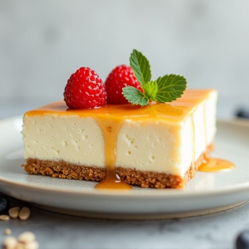 Greek Yogurt Protein Cheesecake