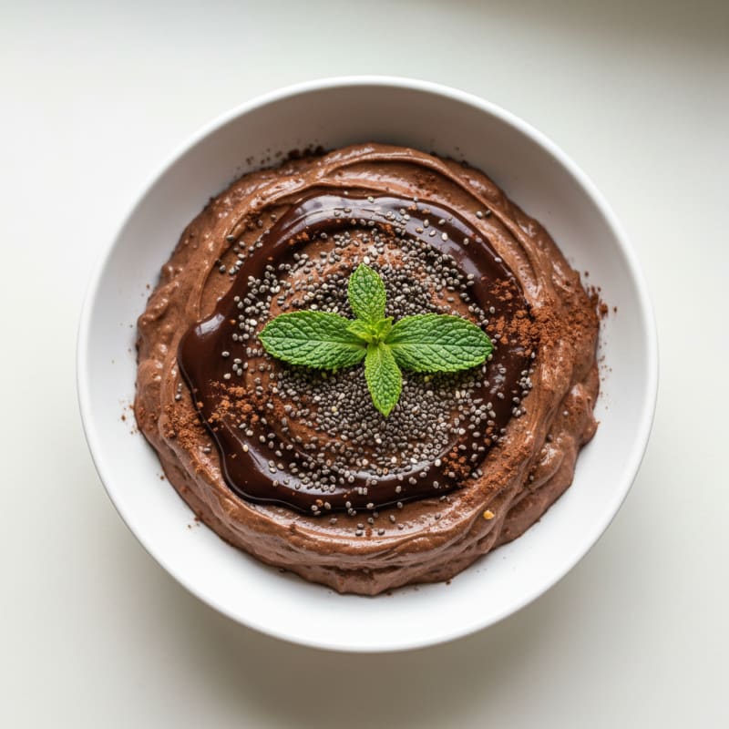 Silky Chocolate Protein Pudding