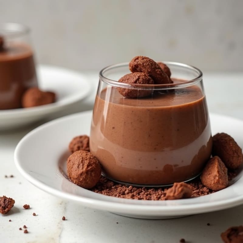Creamy Chocolate Protein Pudding with Greek Yogurt