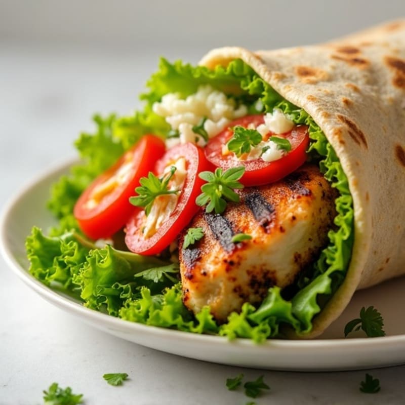Grilled Chicken Caesar Wrap