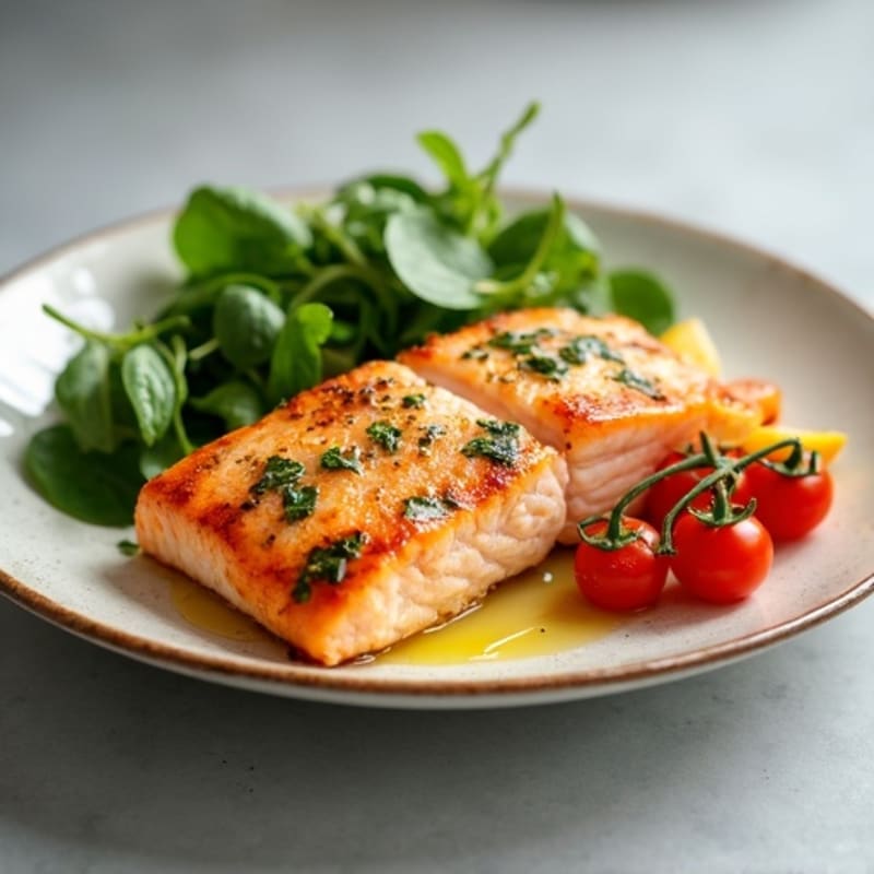 Lemon Herb Grilled Salmon