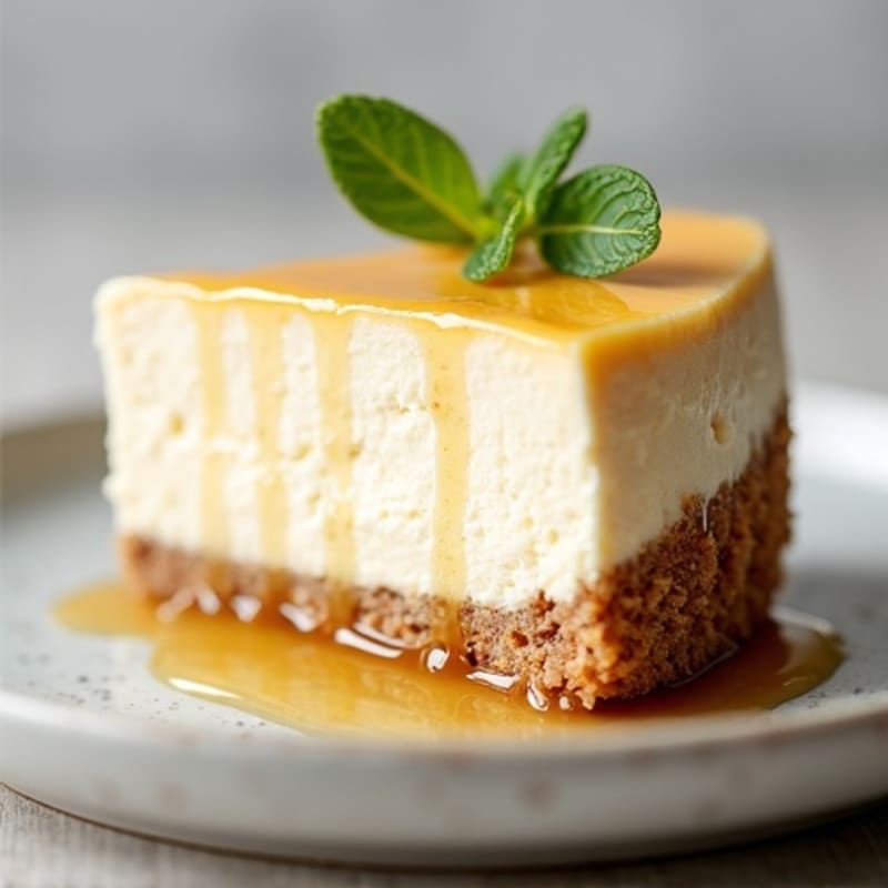 Creamy Greek Yogurt Protein Cheesecake