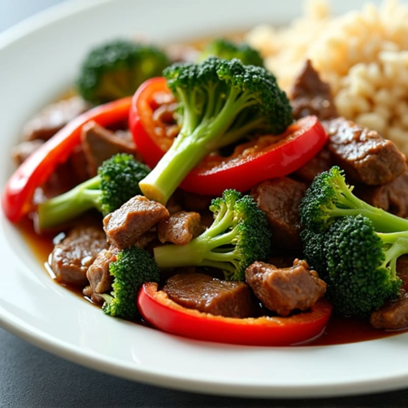 Ginger-Garlic Beef and Broccoli Stir-Fry