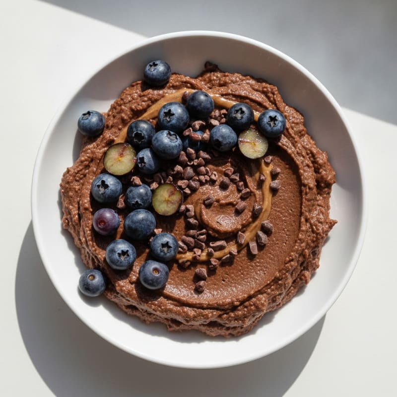Greek Yogurt Chocolate Protein Pudding