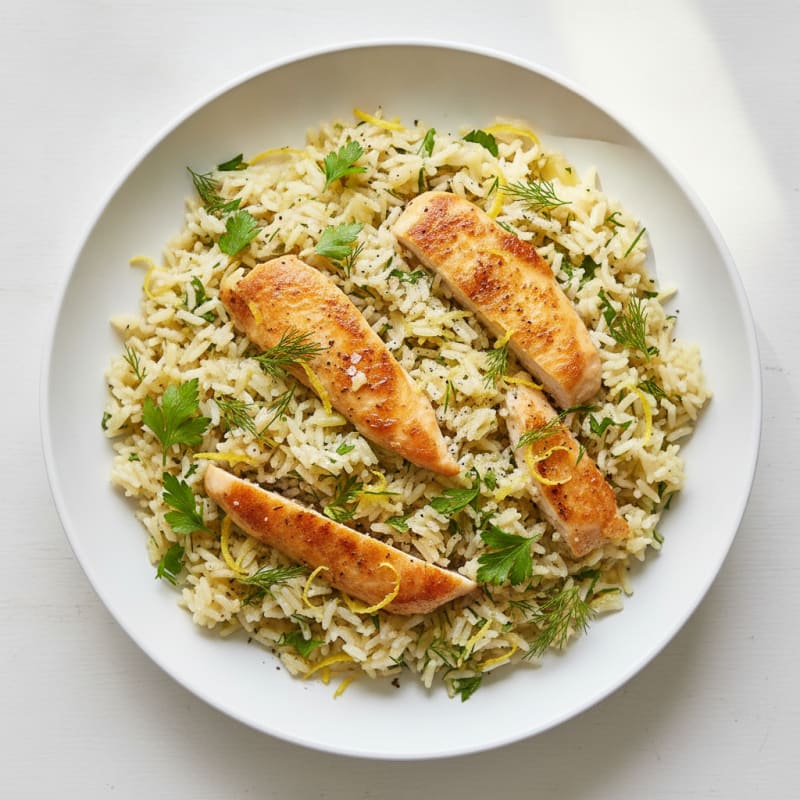 Lemon Herb Rice Pilaf