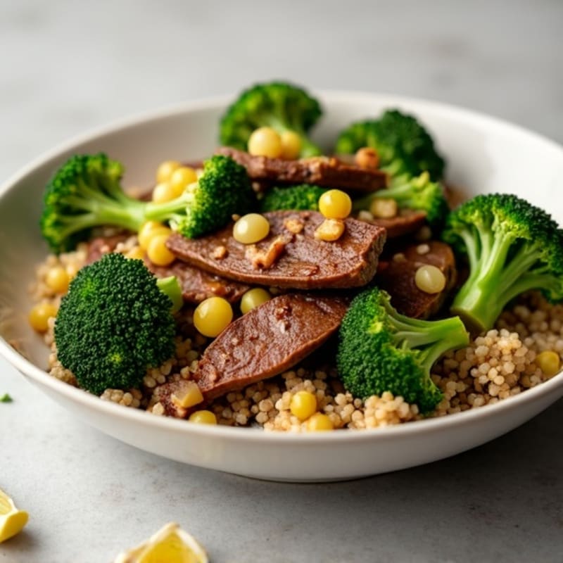 Ginger-Garlic Beef and Broccoli Stir-Fry