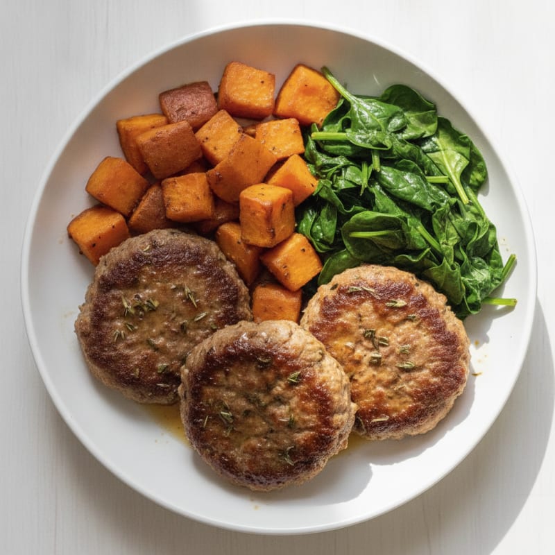 Savory Sage Ground Beef Breakfast Patties